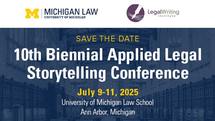 10th Biennial Applied Legal Storytelling Conference - Save the Date